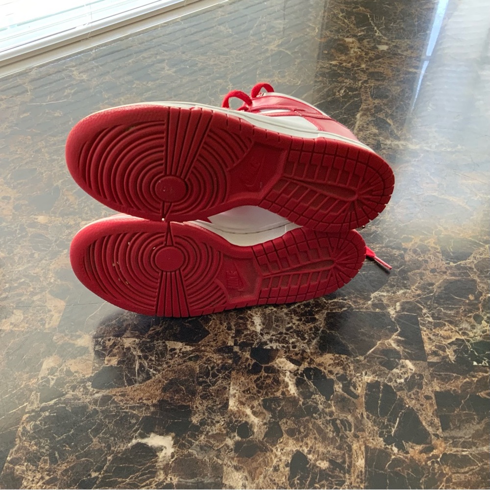 Nike Kids Shoes Red and White